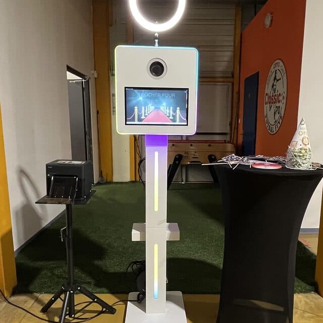 Photobooth The Smile Box installé pour une soirée d’entreprise